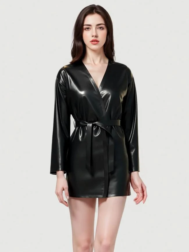 Corset-Seamed Pencil Dress, adaptable latex product base