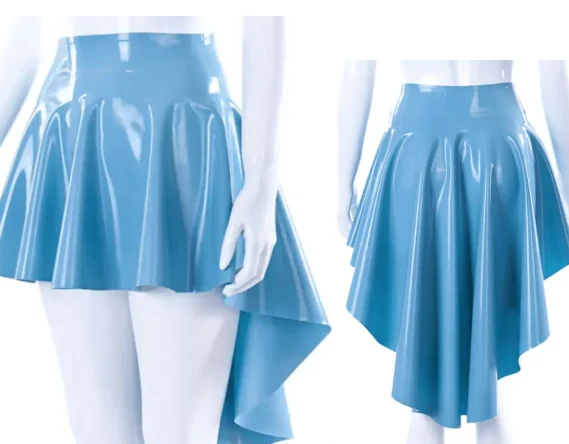 High-Waist Pencil Skirt, adaptable latex product base